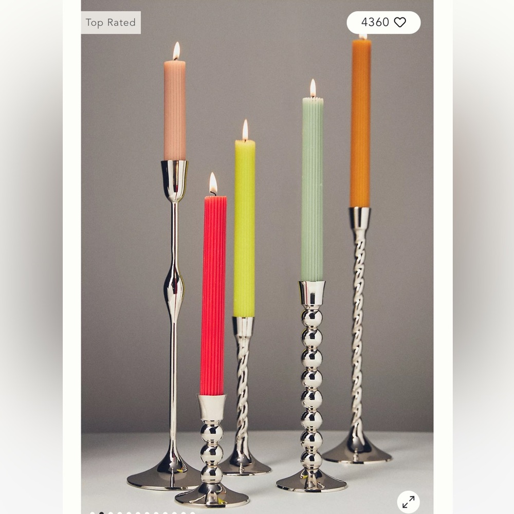 NEW! Lumiere for ANTHRO Candle Holder